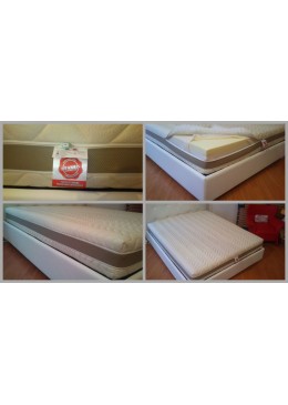 Materasso memory GAIA MEMORY Riv.Anallergico 3D